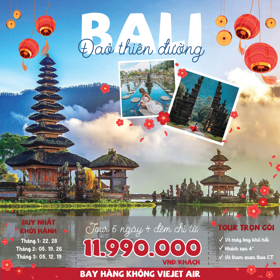 TOUR BALI TẾT 2023