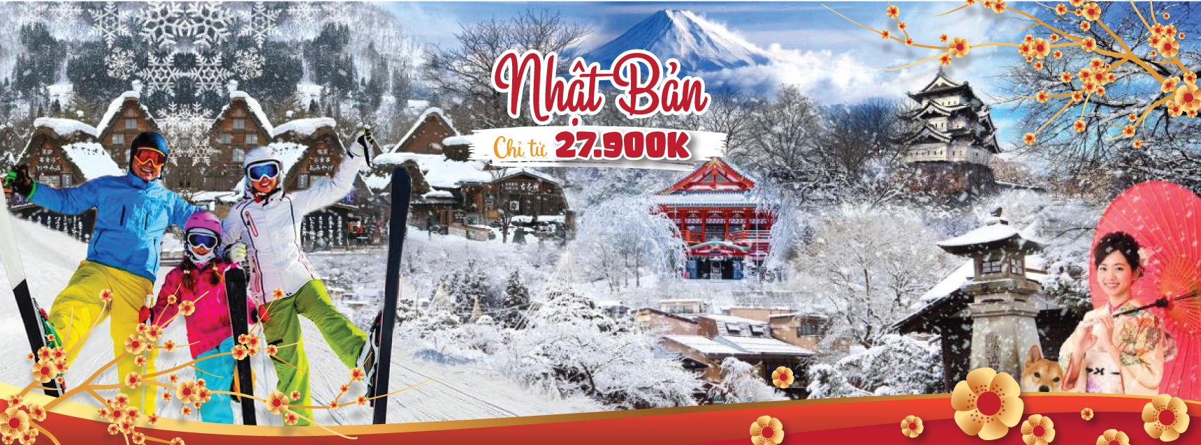 TOUR NHẬT BẢN TẾT 2025