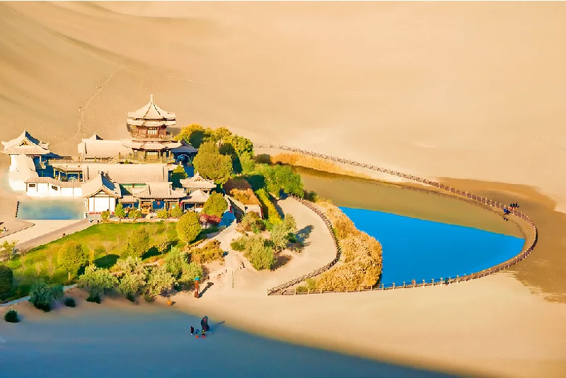 TOUR TRUNG QUỐC 6N5Đ NO SHOP: CHARTER HÀ NỘI - ĐÔN HOÀNG - GIA DỤC QUAN - TỬU TUYỀN - TRƯƠNG DỊCH BAY BAMBOO AIRWAYS (QH)